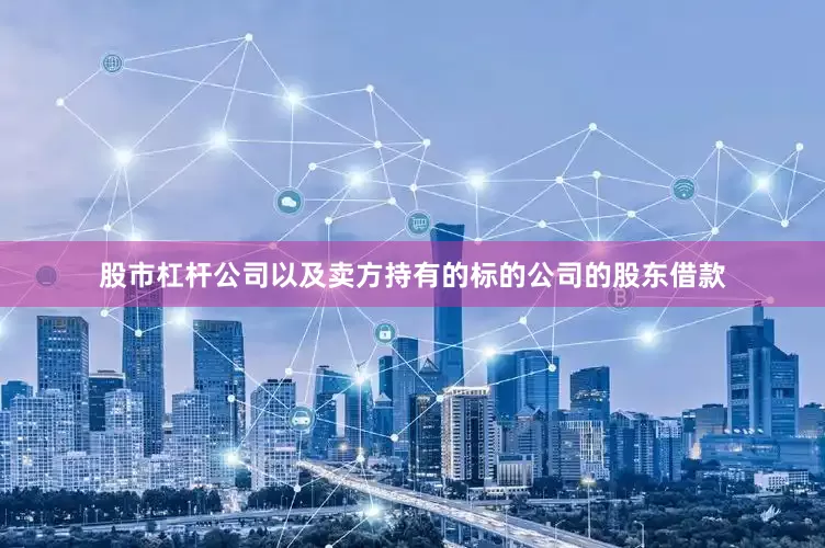 股市杠杆公司以及卖方持有的标的公司的股东借款